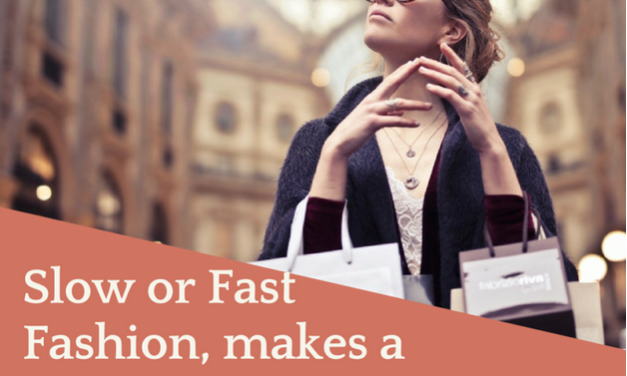 Slow or fast fashion, your choice makes a huge difference!